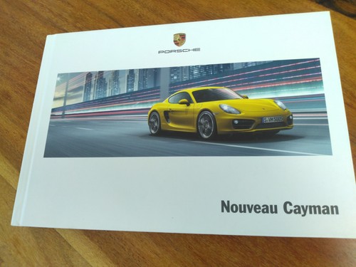 Brochure 2012 porsche - 2012, cayman
