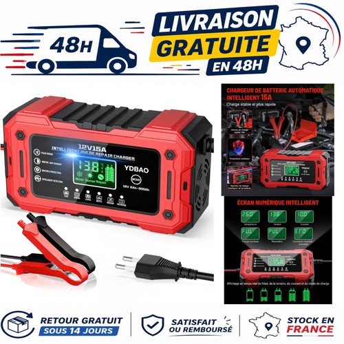 Chargeur batterie 12v - chargeur,