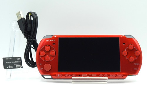 Console sony psp 3000 rouge - sony,