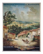 Affiche murale vintage des