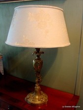 Abat-jour cylindrique ivoire