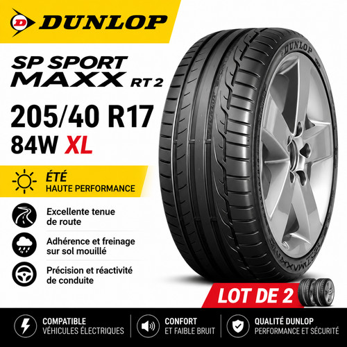 Lot pneus dunlop sp - pneus, sport