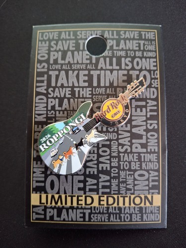 Pins hard rock café - rock, limited