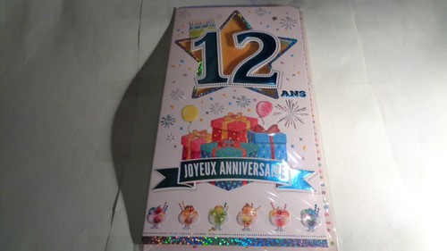 Carte joyeux anniversaire - anniversaire,