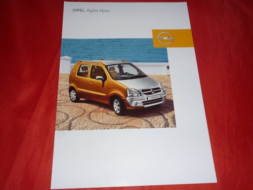 Opel agila njoy - opel, a