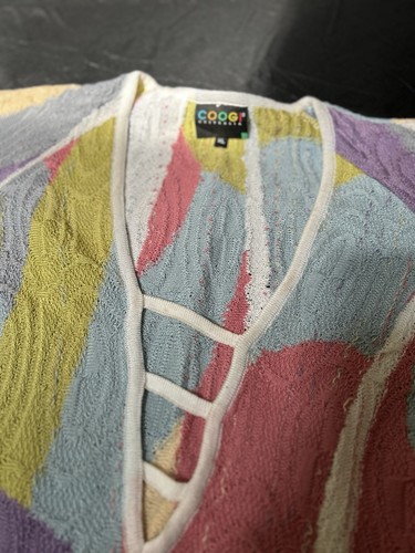 Coogi multicolor abstract knit - multicolor,
