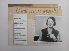 CARTE FICHE - DAMIA  C'est mon
