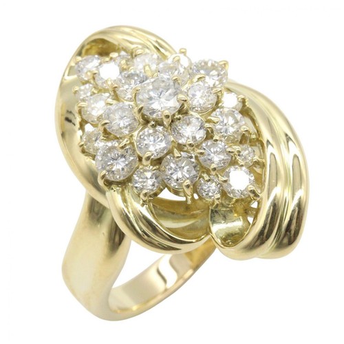 Bijoux bague diamant jaune - bague, or