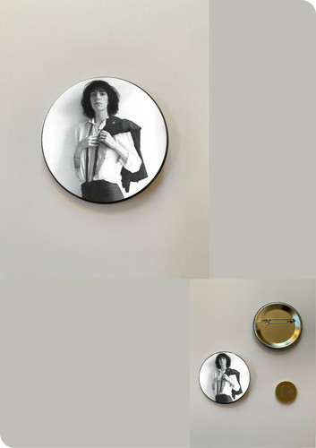 Patti smith superbe badge - patti,