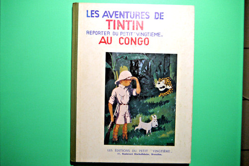 Tintin congo reporter du - tintin, au
