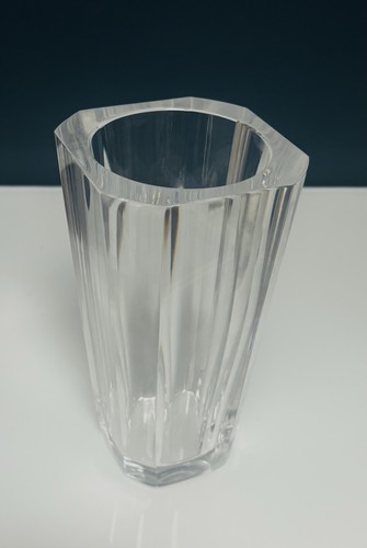 Vase 1970 cristal - cristal, signé