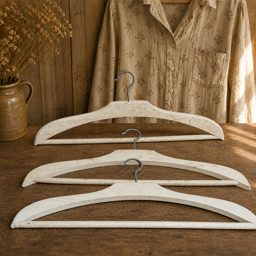 Vieux cintres bois - cintres, en