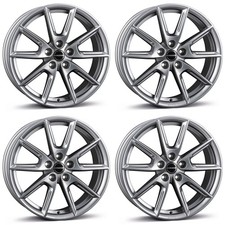 4 Jantes Borbet LX18 8.0x18 ET48 5x114.3 GREYGL pour Suzuki Kizashi S-Cross Swif