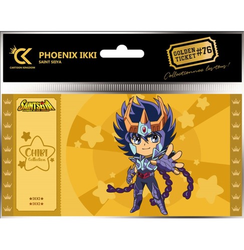 Golden ticket saint seiya - seiya,
