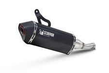 Scorpion Serket Exhaust Black ceramic Half system Vespa GTS 300 Euro 5 2020-2024
