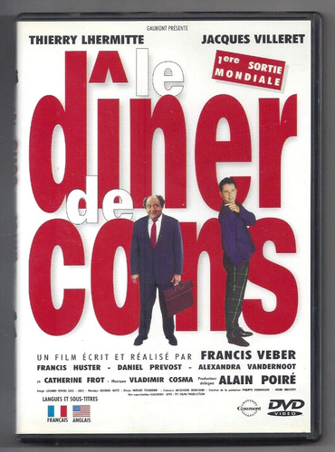 Dvd diner de - -,