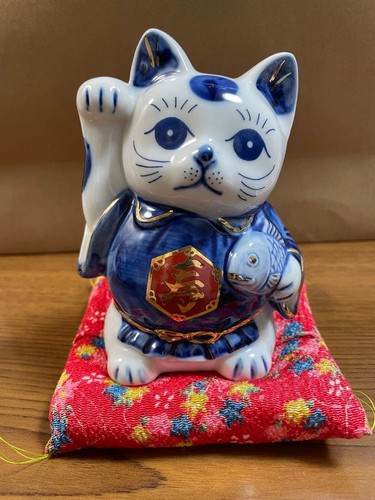Maneki neko céramique avec - en,