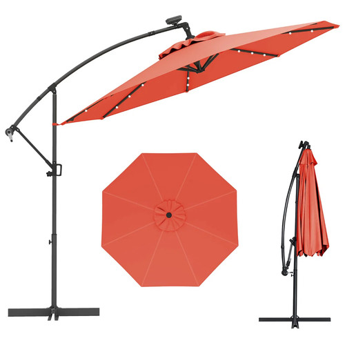 Parasol déporté avec - déporté,
