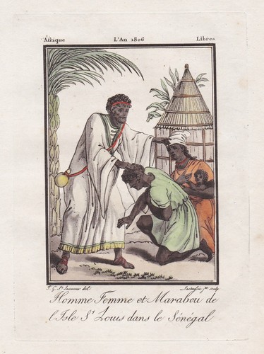 Senegal saint louis costume - senegal,