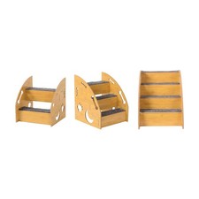 Rampe d'escalier en bois pour