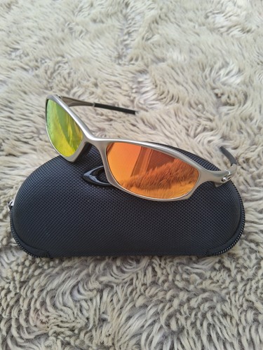 Lunettes oakley chrome gris - chrome,