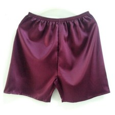 Homme Touché Soie Sous-Vêtement Shorts Satin Caleçon Boxer Slip Slips Pyjama