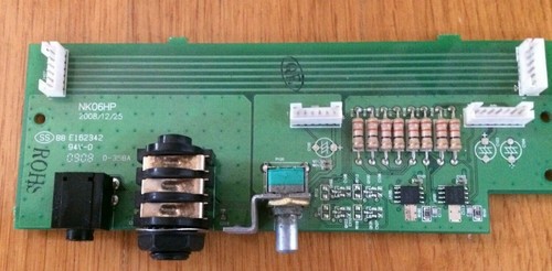 Numark ns7 earphone pcb - earphone,
