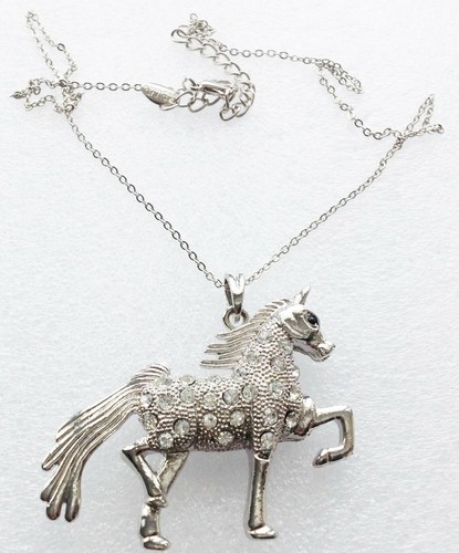 Collier pendentif cheval 3d - pendentif,