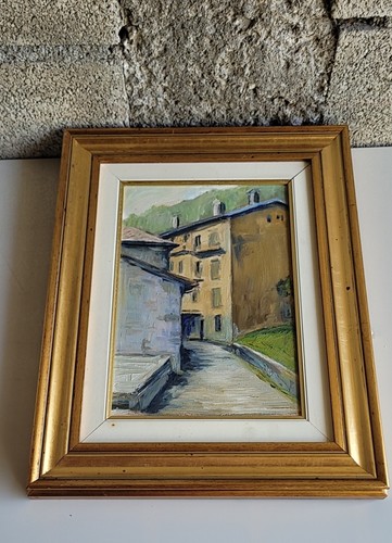 Tableau vintage peinture huile - vintage,