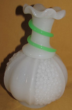 Vase flacon opaline cristal