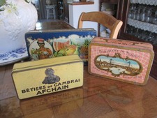 Anciennes boites bonbons - boites,