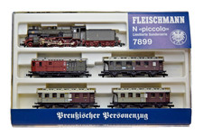 Fleischmann N 7899 Prussian Passenger Train P8 tender K.P.E.V.  Ep. I original packaging