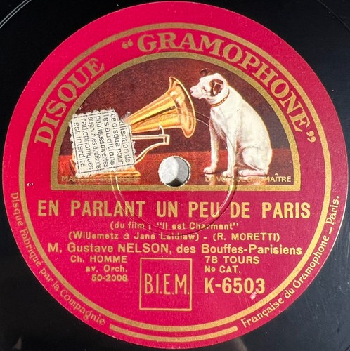 Gustave nelson parlant - nelson, un