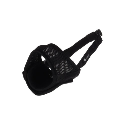 Muselière noir nylon - nylon, doux