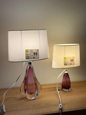 Lampe sur une base cristal Val