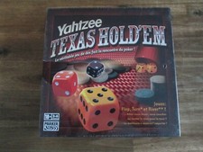 Yahtzee Texas Hold'Em - 18+ - PARKER  2-6 JOURS NEUF SOUS BLISTER !!!