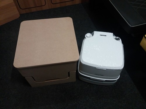 Camper buddy toilet storage - toilet,