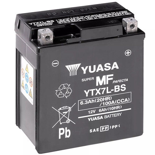 Batterie yuasa ytx7l honda - ytx7l-bs,