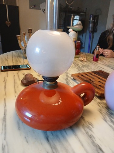 Céramique vintage lampe - céramique,