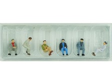 PREISER 6 ouvriers au repos