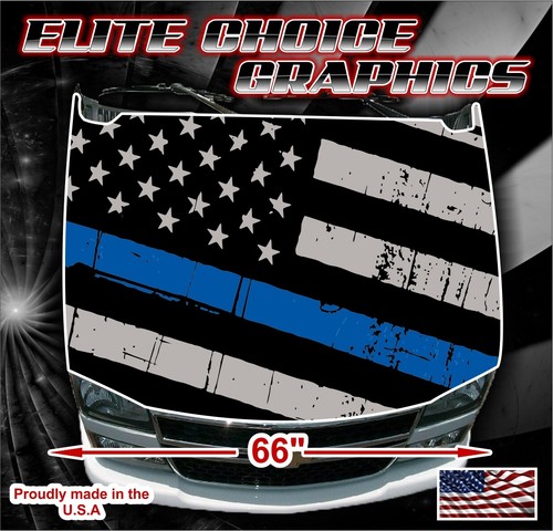 Police thin blue - thin, vinyl