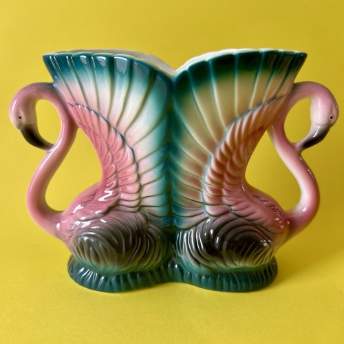 Petit vase vintage - vintage, flamant