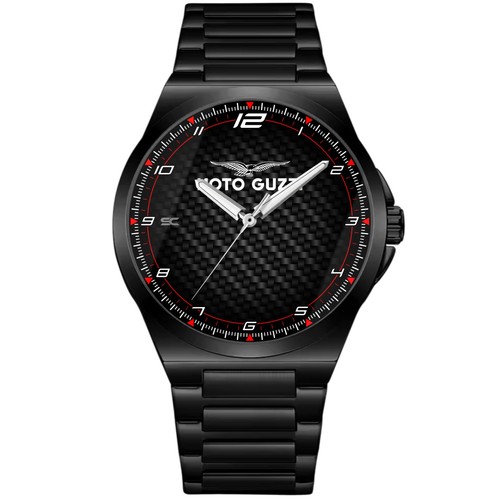 Montre acier noir - en, fan
