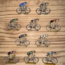 Tour de France Alu Aludo - Coureurs Cyclistes : Lot de 10 Cyclistes