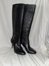 Christian Dior Guetre Black Leather 8CM Boots Sz 39 Box And Dust bag EUC