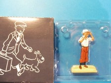 HERGÉ FIGURINE MÉTAL TINTIN  MOULINSART 2010 NEUF EN BOITE -REF.  2151 215