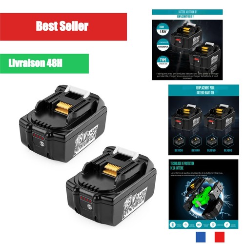 Batteries 18v 5ah ion - 5ah, li-ion