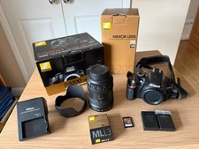 Nikon D3200 DSLR Camera 24.2mp with Nikkor 18-200mm lens,  excellent condition