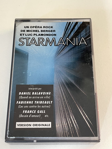Cassette audio starmania - starmania,