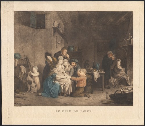 1830 gravure eau - eau-forte, boilly